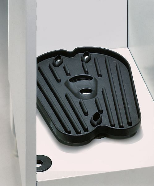 C+P Schuhschale aus Kunststoff, fixierbar, mit unteren Abstandhaltern, H43B242T330 mm, 4500-707