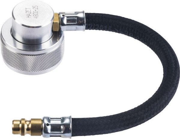 Hazet Kühleradapter, Winkel-Schlauchanschluss, besonders geeignet bei beengten Platzverhältnissen, 4800-25