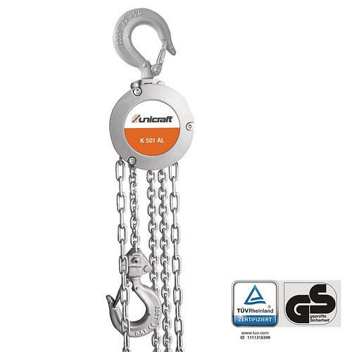 Unicraft Kettenzug K 501 AL, 6171016, 4036351365365