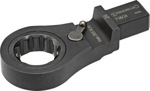 STAHLWILLE Einsteck-Ratschenringschlüssel 718/21, 58170221