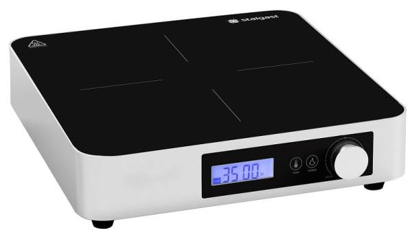Stalgast Induktionskochplatte, 395x395x95 mm (BxTxH), 3.5 kW, 230 V, KE3902395