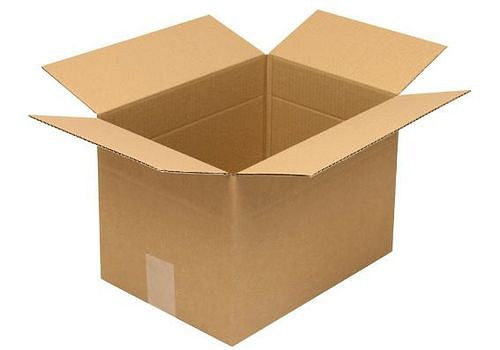 TransPak Wellpapp-Faltkarton 1-wellig, Innenmaß 325 x 235 x 225 mm, Format C4, Qualität 1.20B, VE: 25 Stück, 299254