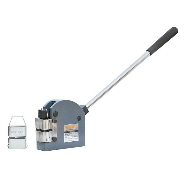 BOKA SS-18 Metall-Streck- und Schrumpfmaschine, Gusseisenrahmen, 1,2 mm Weichstahl, Robuste Konstruktion für Blechbearbeitung, 573208