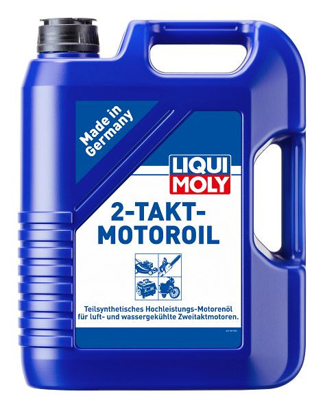 LIQUI MOLY Motoröl 2-Takt-Motoroil, Kanister Kunststoff, VE: 5 Liter, 1189