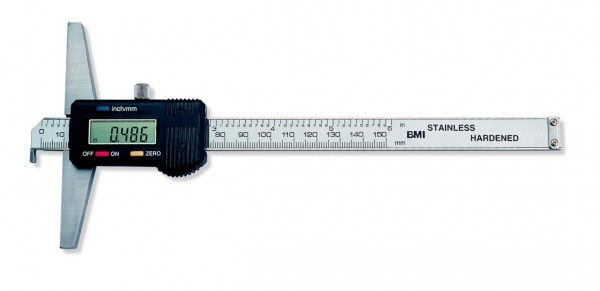 BMI Digit. Tiefenmesschieber, Messbereich 200 mm, 773200