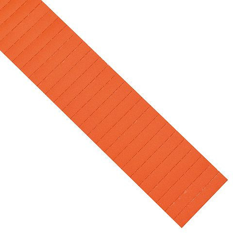Magnetoplan ferrocard-Etiketten, Farbe: orange, Größe: 80 x 15 mm, VE: 115 Stück, 1286744
