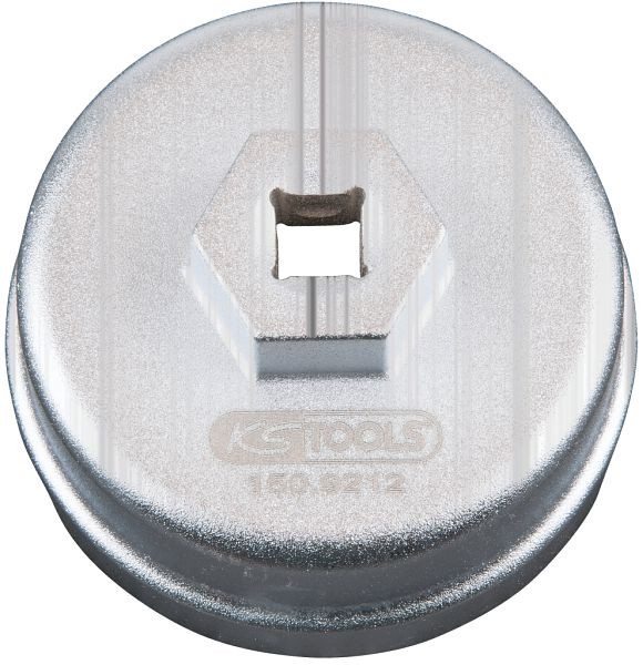 KS Tools 3/8" Ölfilter-Schlüssel, SW 64,5mm, 14 Flächen, 150.9212