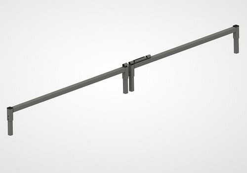 TTS Trennwandsystem 9200, Umbausatz für 9235, staubgrau, 285303