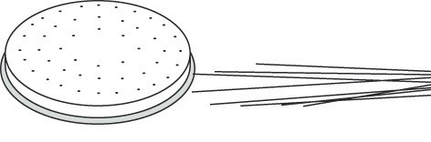 Neumärker Pasta-Scheibe Ø 57 mm Capelli d'Angelo für MPF 2,5 und MPF 4, 06-50754-06