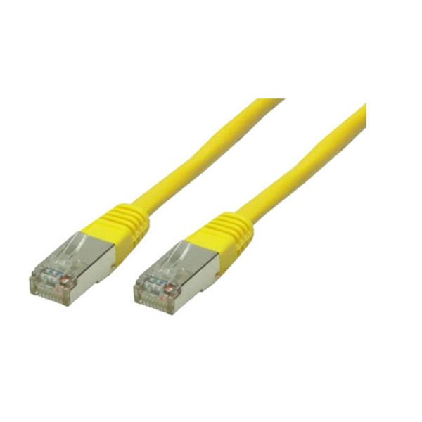 S-Conn Patchkabel, cat 6, S/FTP, PIMF, Halogenfrei, gelb, 30,0m, 75730-HY