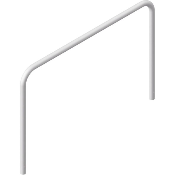 Stein HGS Anlehnbügel/Absperrbügel -Sylt-, 1000mm/1500mm, ohne Farbe, Bügel: Ø 48 mm, 18315