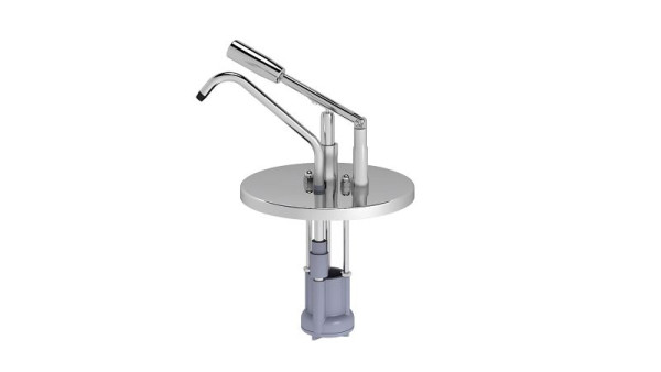 Gastro-Inox Eimerspender 5 Liter, Hebelbedienung, Edelstahl 18/10, 503.150