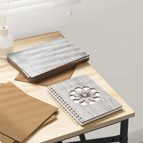 vidaXL Dekoplatten 150 pcs Grau Sonoma 15 x 21 x 0.3 cm Holzwerkstoff, 885552