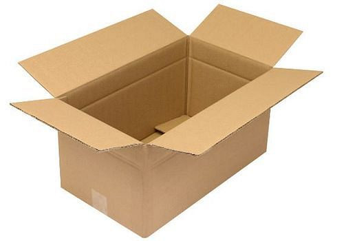 TransPak Wellpapp-Faltkarton 2-wellig, Innenmaß 480 x 275 x 235 mm, Qualität 2.30BC, VE: 20 Stück, 299360