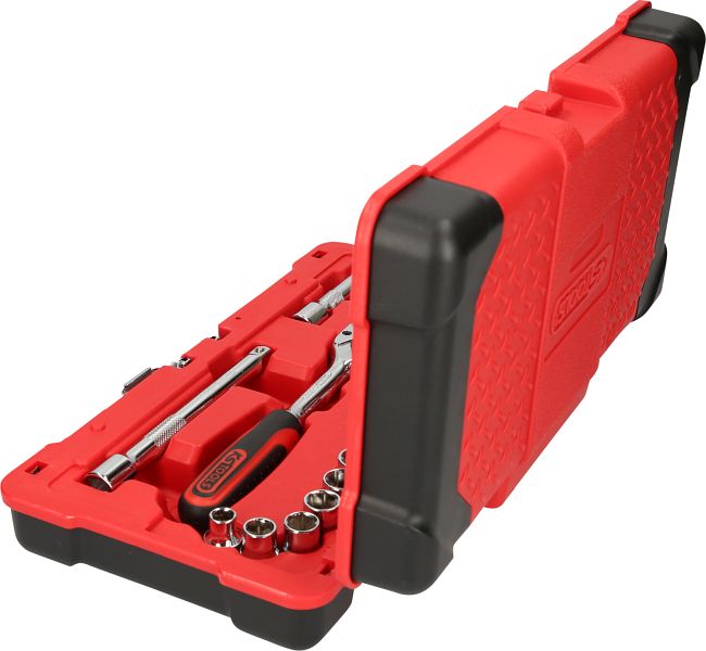 KS Tools 918.0661 Coffret de douilles 3/8 - 6 à 24 mm - CHROMEplus - 61 pcs