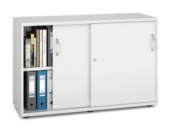 Deskin Schiebetürenschrank MULTI MODUL-PRO, Dekor weiß, B 1200 x H 780 x T 420 mm, 352211