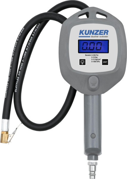 Kunzer Handreifenfüller digital 0 - 14 bar, 7HRD01, 4260625449325