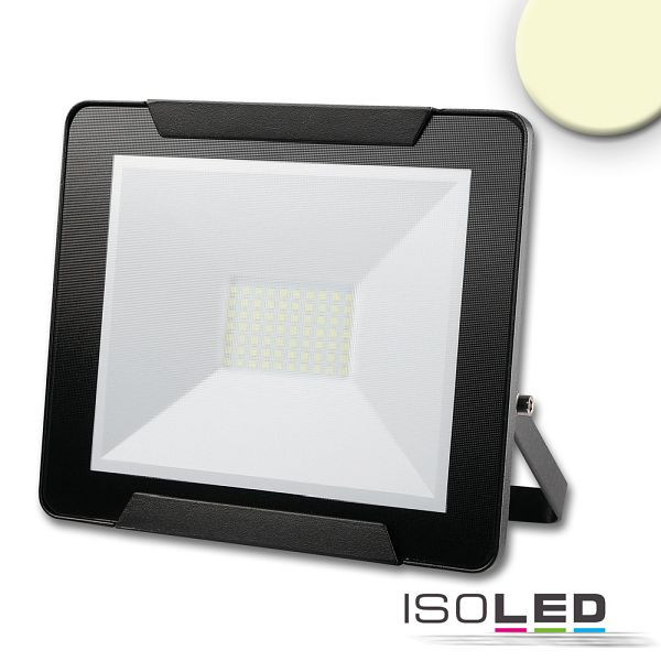 ISOLED LED Fluter 50W, warmweiß, schwarz, IP65, 113363