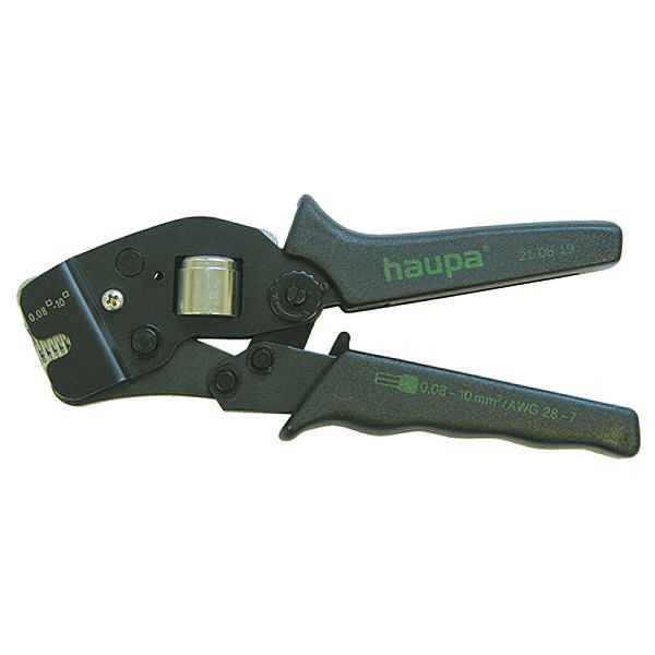 Haupa Crimpzange Aderendhülsen 0,08 - 10 mm², 210819, 4011923151553