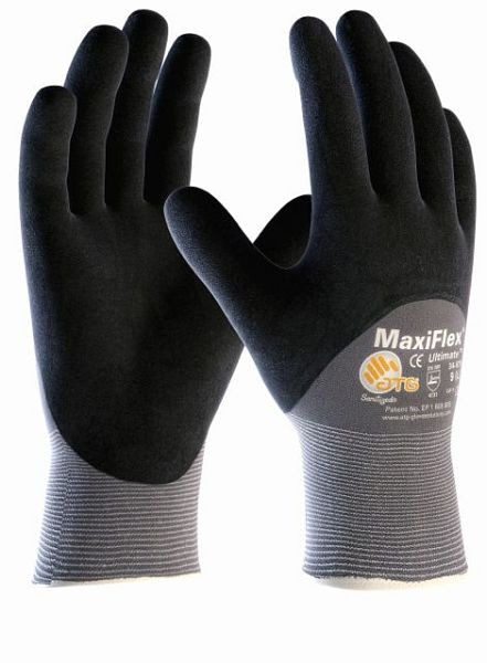 ATG (34-875) Nylon-Strickhandschuhe "MaxiFlex Ultimate", VE: 12 Paar, 2441-9