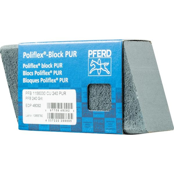 Pferd Poliflex-Block PFB 1156030 CU 120 PUR, VE: 5 Stück, 41020120