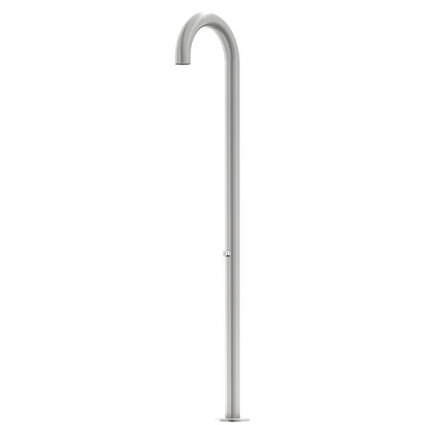 KWC Standdusche, F3, Edelstahl, freistehende Montage, 207x2420x630 mm, integriertes Selbstschluss-Durchgangsventil DN 15, 3600006748