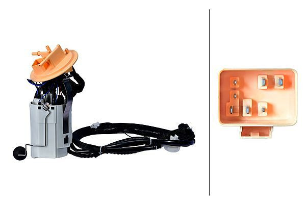 HELLA Kraftstoff-Fördereinheit, elektrisch, 7-polig, mit Dichtung/mit Tankgeber, 8TF 358 303-931