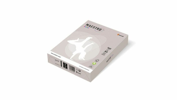 MAESTRO COLOR Kopierpapier MAESTRO® Color Trend, A4, 80g/m², 500 Blatt, grau, 9417-GR21A80S