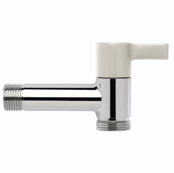 Aquajet Zapfstelle ECO weiß, verchromt, VE: 5 Stück, 73150WHT