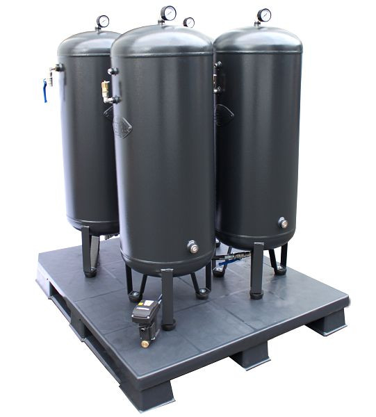 AEROTEC Kesselbatterie 4 x 90 l - 11 bar gepulvert, 25500112, 4260405386543