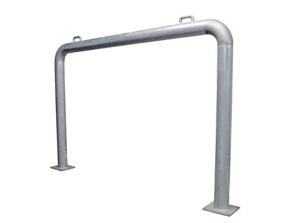 Growi U-Bügel aus Rundrohr Durchmesser 102 mm, 1300 mm Höhe x 2000 mm Länge, 10059480