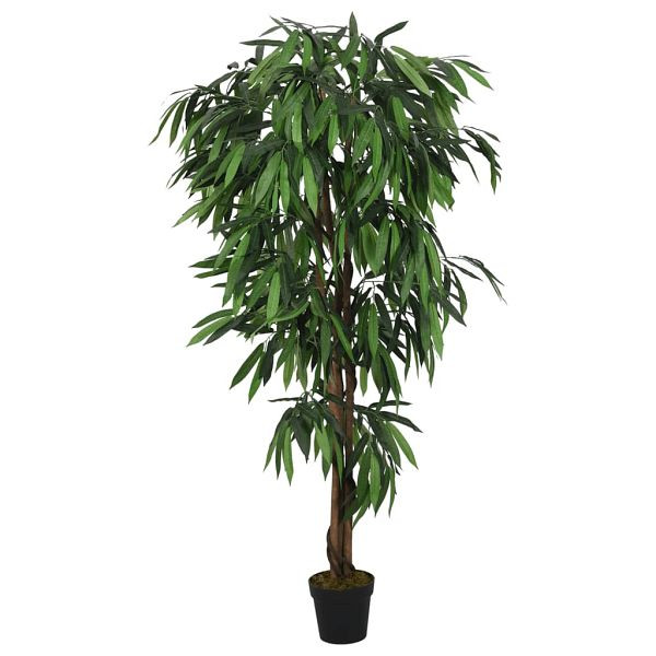 vidaXL Mangobaum Künstlich 900 Blätter 180 cm Grün, 359033