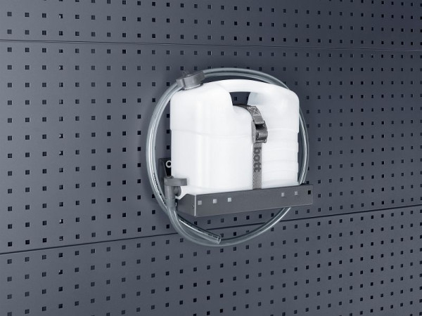 bott perfo Wasserspendeset 10 Liter mit Auslaufhahn und Schlauch BxTxH: 370x185x375 mm, RAL 7016, 63003059.19V