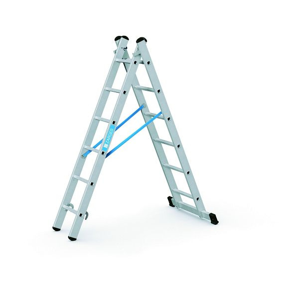 ZARGES Combimaster Plus X - Kombi-Steh-Schiebeleiter 2 x 6 Sprossen, 42566
