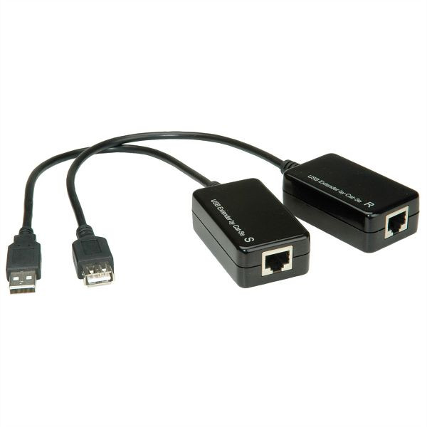 VALUE USB 1.1 Verlängerung über RJ45, max. 45m, 12.99.1121