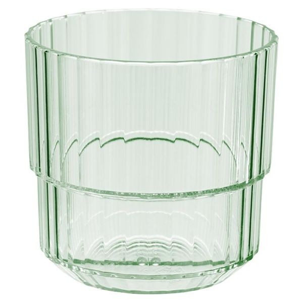 APS Trinkbecher -LINEA-, Ø 8,5 cm, Höhe: 8 cm, Tritan, 220 ml, Farbe: hellgrün, VE: 48 Stück, 10571