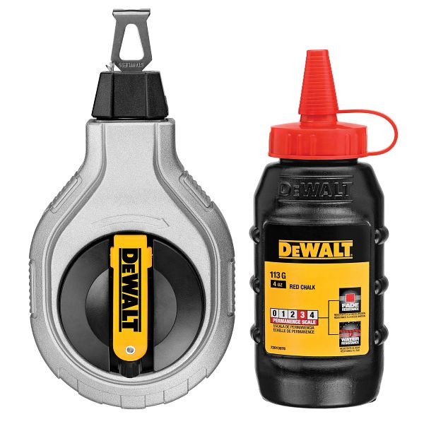 DeWalt Schlagschnur-Set 30m mit roter Kreide, DWHT47408-0