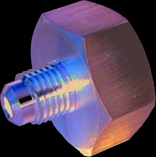 Rothenberger Flaschenanschluss-Adapter, W21,8 x1/4"SAE M Anschluss für brennbare Kältemittel wie R32, 170950