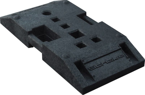 Schake TL-Fußplatte K1 ZTV-SA Typ NOX L: 850 mm, B: 400 mm, H: 120 mm, 31NOX-0