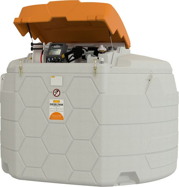 Cemo CUBE-Dieseltank Outdoor Premium Agilis 5000 l, komplett montiert, 12212