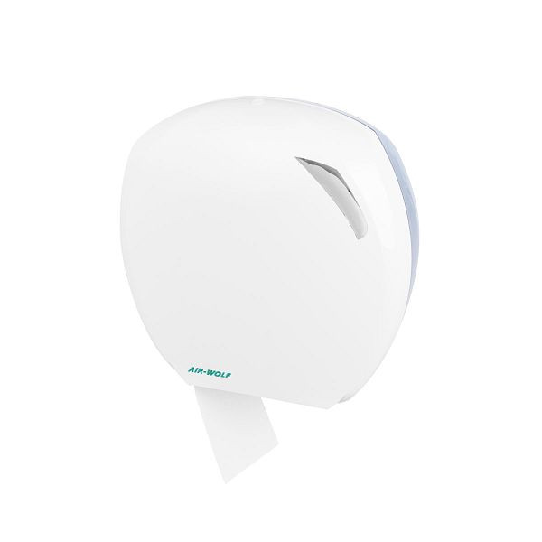 Air Wolf WC-Großrollenspender, Wandmontage, Weiß, ABS Kunststoff, Serie Beta, 30-108