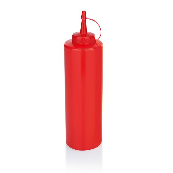 WAS Quetschflasche, 0,70 Liter, rot, Polyethylen, VE: 6 Stück, 3731000