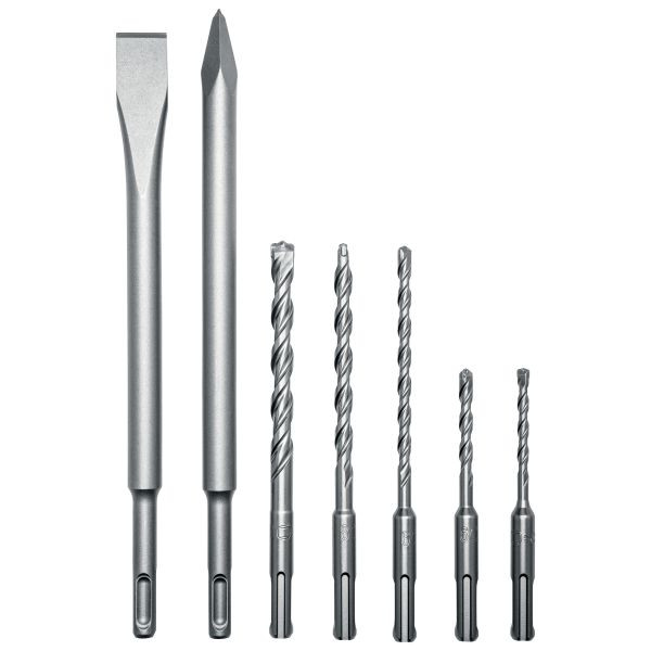 FLEX Hammerbohrer-/Meißelset SDS-plus Xtreme Plus, CH/HD 4-C Set SDS-plus, 533611