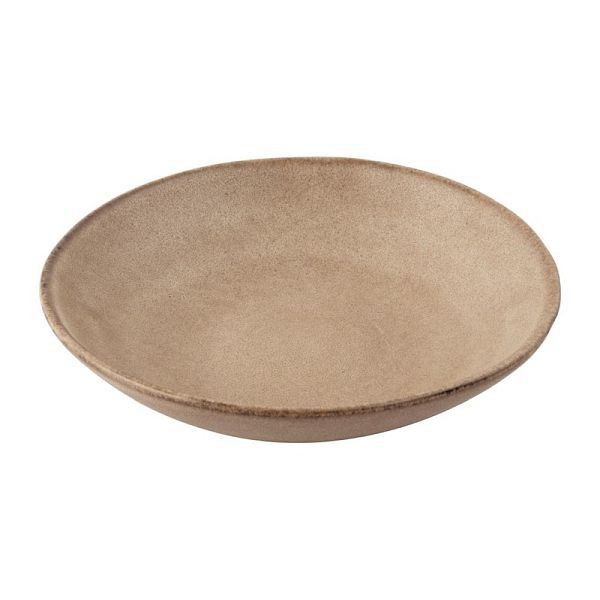 Olympia Build-A-Bowl Flache Schalen hellbraun 19cm (6 Stück), FC734