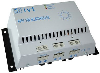 IVT MPPT-Solar-Controller 12 V/24 V, 30 A, 200028