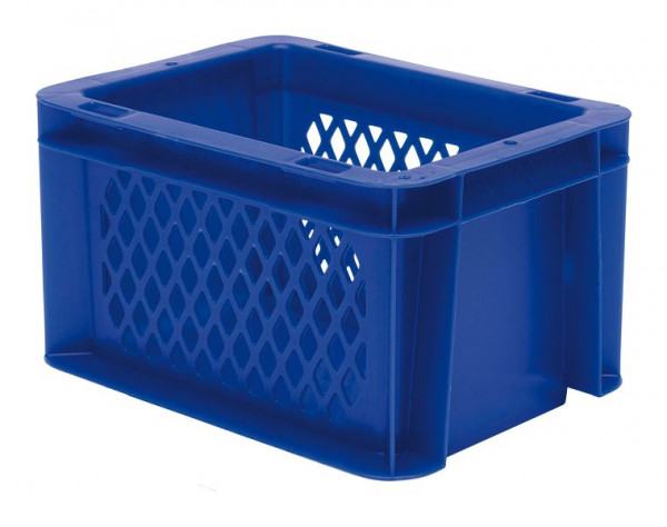 LA-KA-PE TK 200/120-1, grün, Transport-Stapelkasten, Wände durchbrochen, Boden geschlossen, VE: 16 Stück, 07912 22 13