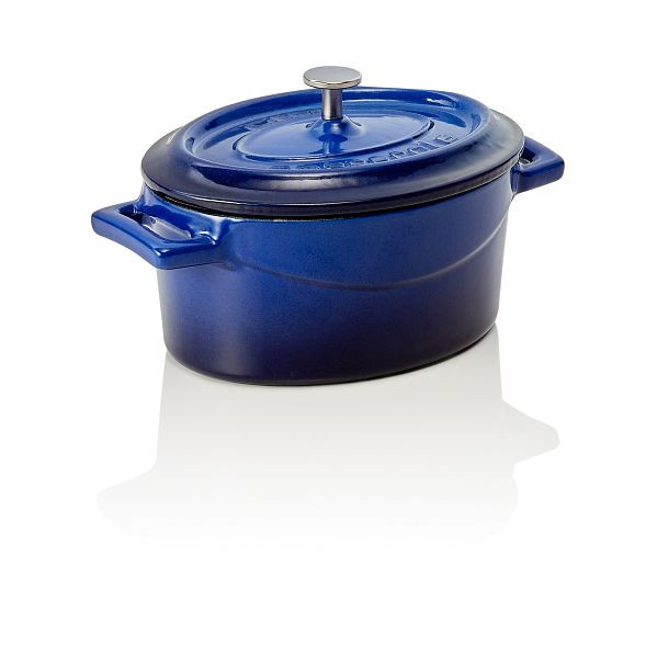 WAS Cocotte LxBxH: 12,5 x 10 x 6 cm, Farbe: blau, 363702012