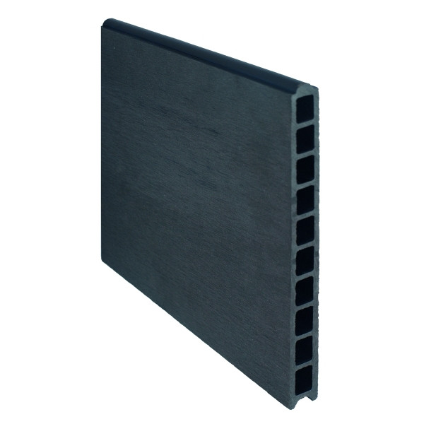 T&J TJÖRN -Serie WPC-Steckzaunsystem, Zaunlamelle 20 x 245 x 1795 mm, ANTHRAZIT, 44864