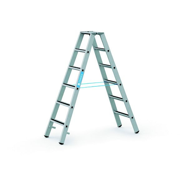 ZARGES R13step B - LM-Stufen-Stehleiter 2 x 6 Stufen, 41555