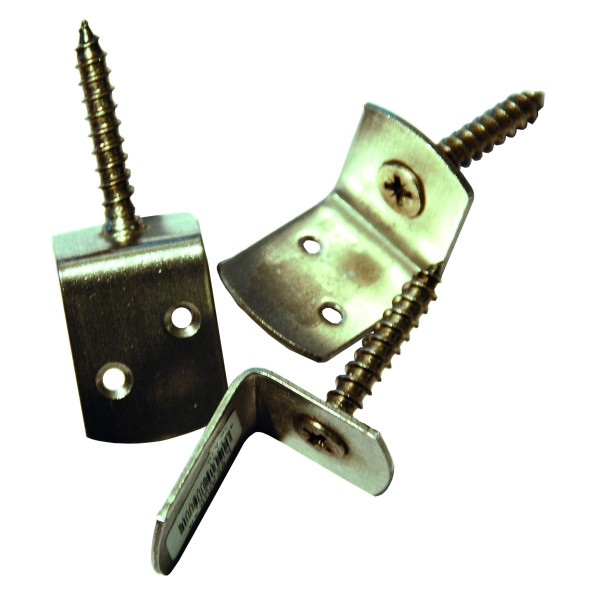 T&J Winkelbeschlag V2A, ohne Schrauben, 17640, 4024785176404